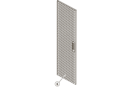 68-0667 Single Door