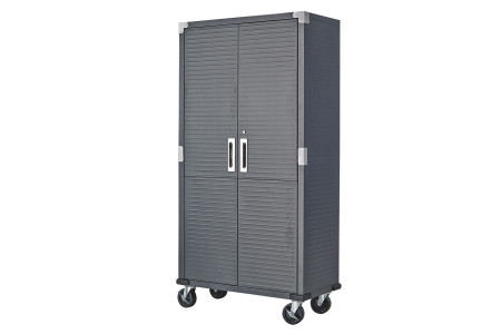 BLACKCOMB 36" wide Rolling Storage Cabinet, Graphite