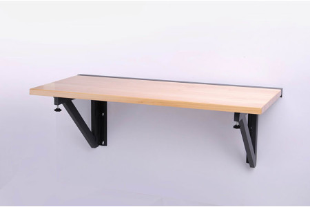 BLACKCOMB Folding Hardwood Top Workbench