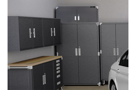 BLACKCOMB 48" wide Stacking cabinet, Graphite